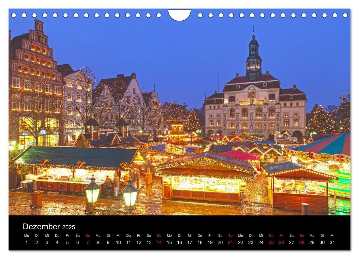 Bild: 9783435791743 | Hansestadt Lüneburg und Lüneburger Heide (Wandkalender 2025 DIN A4...