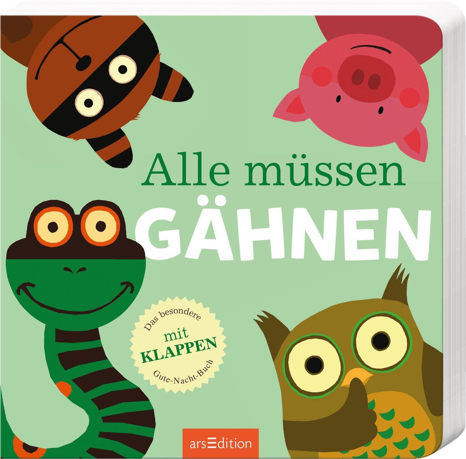 Cover: 9783845812182 | Alle müssen gähnen | Buch | Pappebuch mit Klappen und Ausklappseite