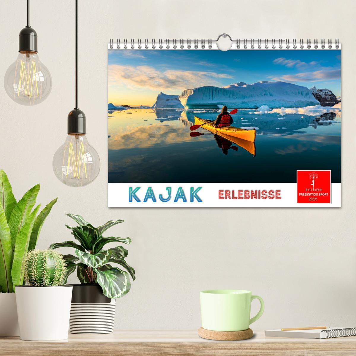 Bild: 9783457140055 | Kajak Erlebnisse (Wandkalender 2025 DIN A4 quer), CALVENDO...