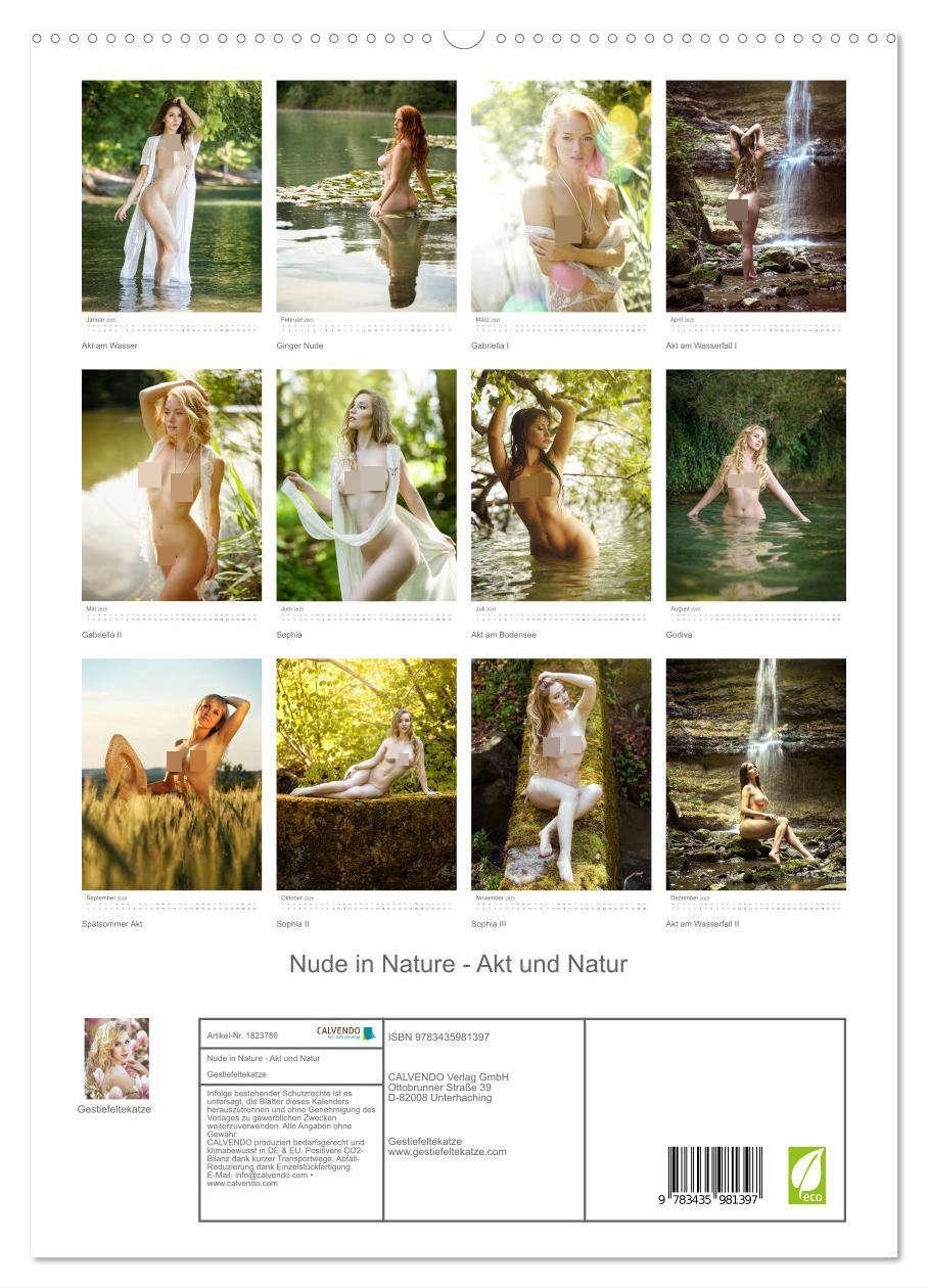 Bild: 9783435981397 | Nude in Nature - Akt und Natur (hochwertiger Premium Wandkalender...