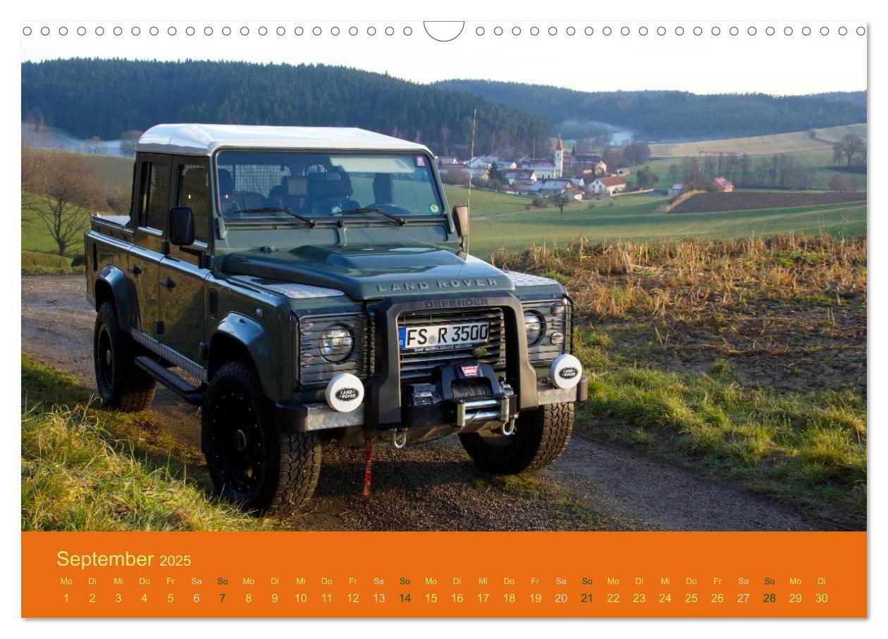 Bild: 9783435505890 | Defender für's Grobe (Wandkalender 2025 DIN A3 quer), CALVENDO...