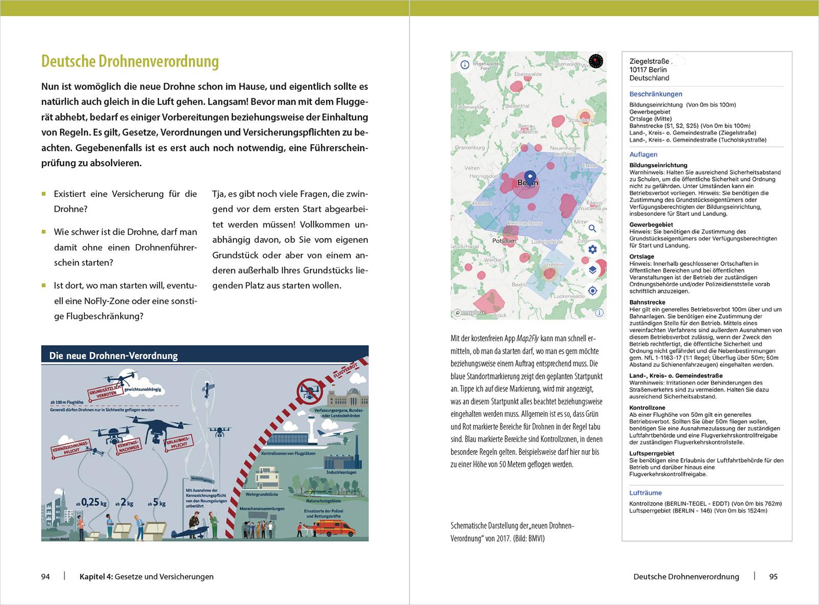 Bild: 9783832803766 | Drohnen - legal und professionell | Uwe Schneider | Buch | 224 S.