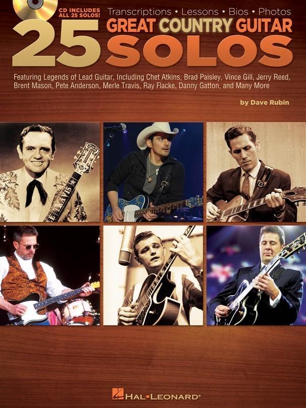 Cover: 9781423426400 | 25 Great Country Guitar Solos [With CD (Audio)] | Dave Rubin | Buch