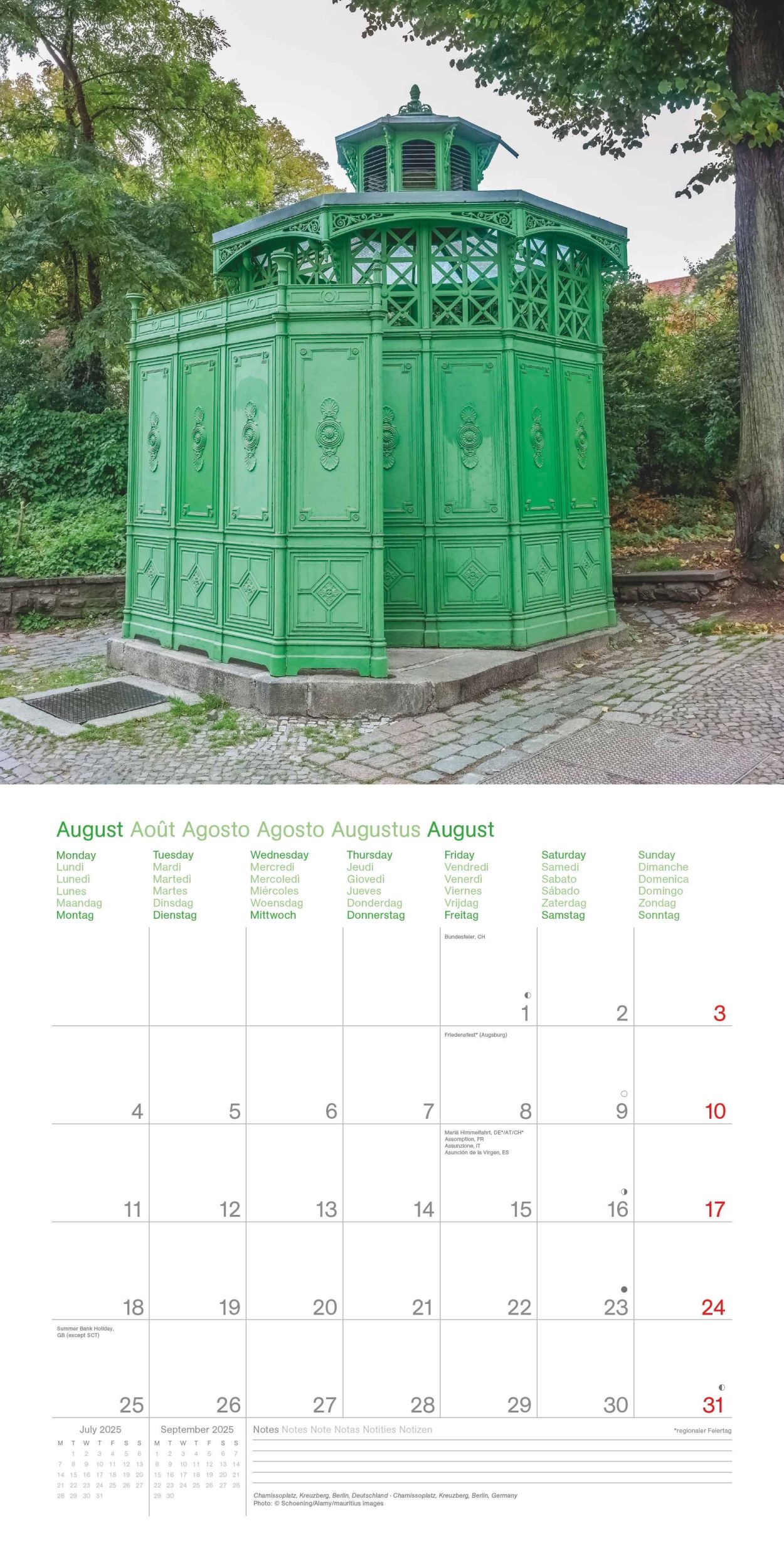 Bild: 4002725994165 | Toilets Around the World 2025 - Wand-Kalender - Broschüren-Kalender...