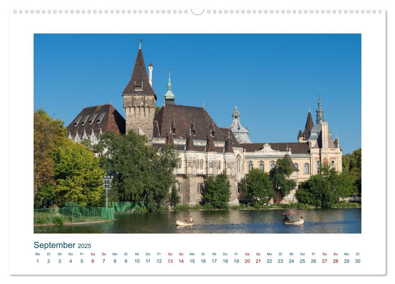 Bild: 9783383816130 | Budapest: zwischen Parlamentsgebäude und Burgpalast (Wandkalender...