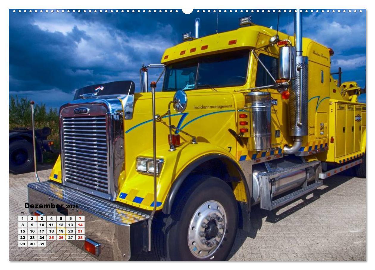 Bild: 9783435498314 | US-Trucks. Faszination Langhauber (Wandkalender 2025 DIN A2 quer),...