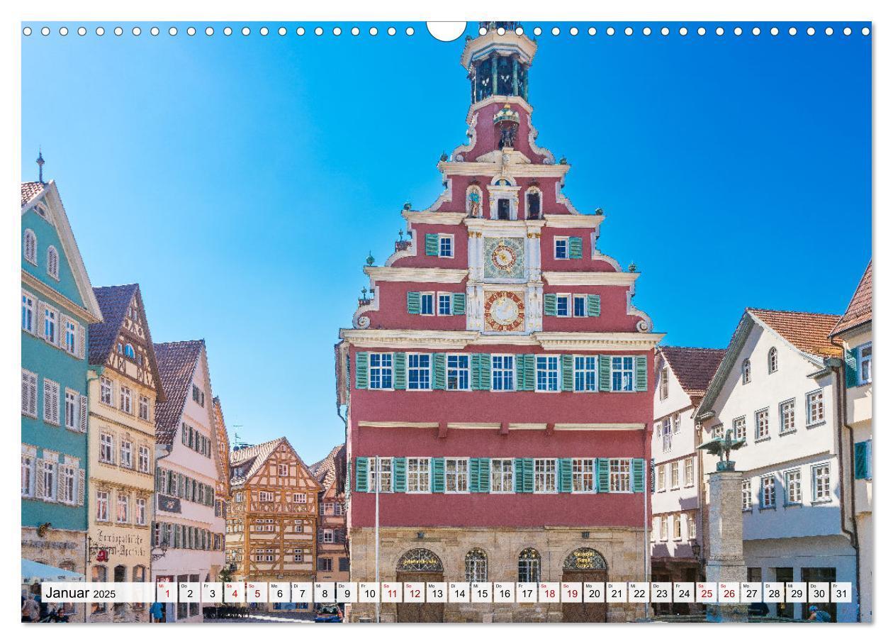 Bild: 9783383864575 | Ein Spaziergang durch Esslingen (Wandkalender 2025 DIN A3 quer),...