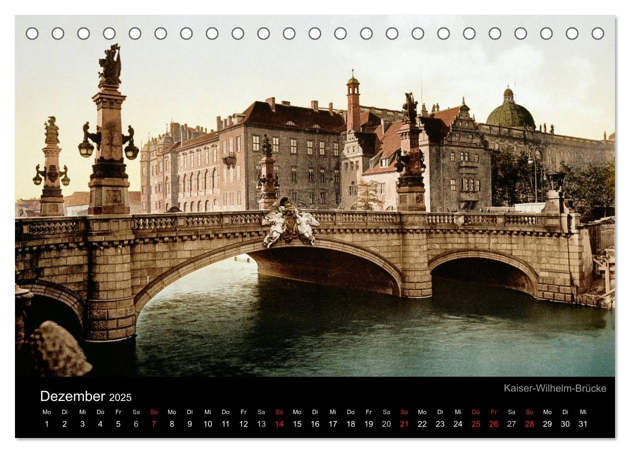 Bild: 9783435810246 | Berlin um 1900 (Tischkalender 2025 DIN A5 quer), CALVENDO...