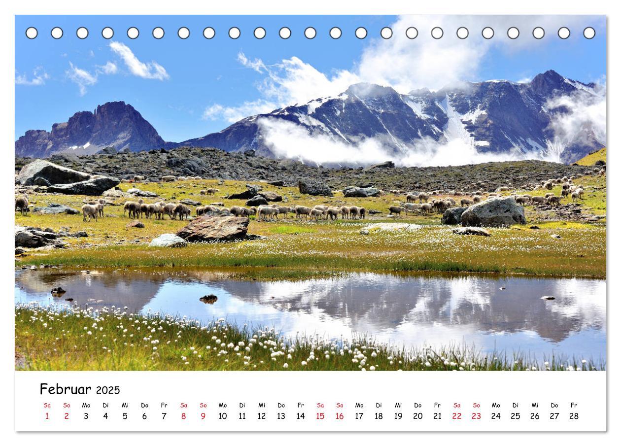 Bild: 9783435441983 | Französische Alpen - Route des Grandes Alpes (Tischkalender 2025...