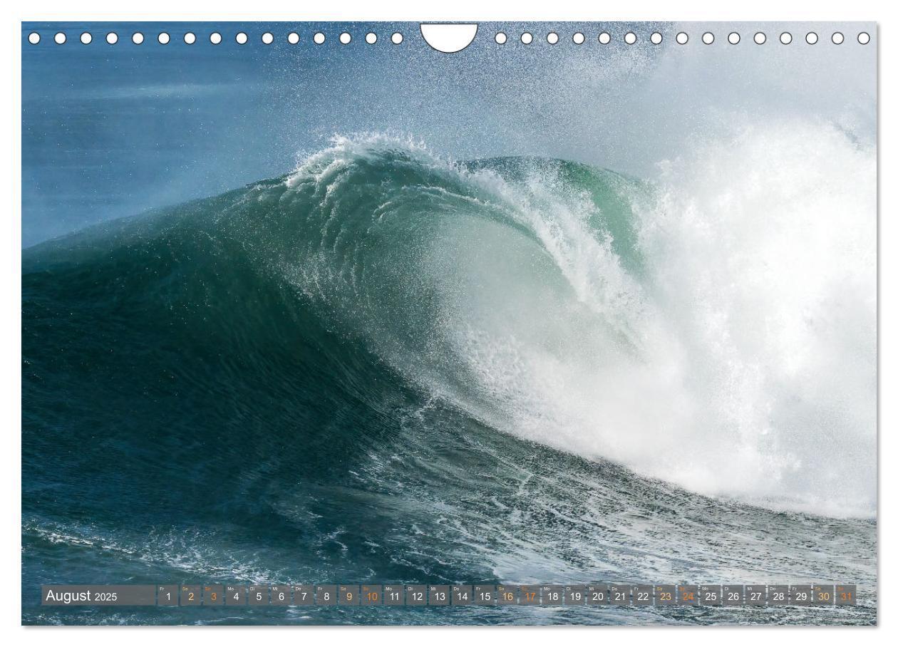 Bild: 9783457199497 | OCEAN POWER - Die Riesenwellen von Nazaré (Wandkalender 2025 DIN A4...