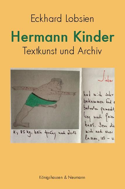 Cover: 9783826078446 | Hermann Kinder | Textkunst und Archiv | Eckhard Lobsien | Taschenbuch