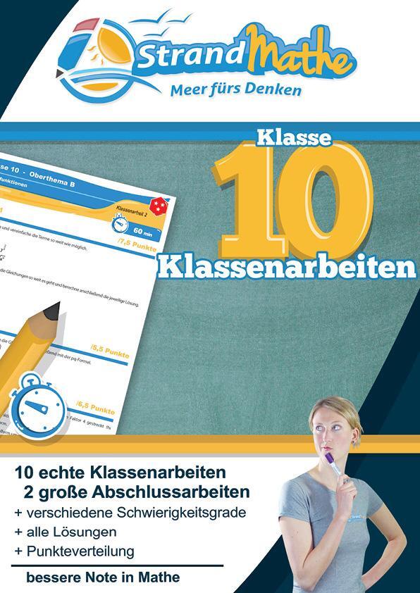 Cover: 9783946641308 | Mathematik Klassenarbeits-Trainer Klasse 10 - mit...