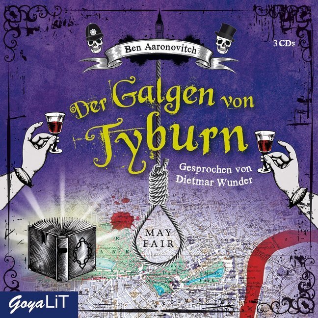 Cover: 9783833735790 | Der Galgen von Tyburn, 3 Audio-CDs | Ben Aaronovitch | Audio-CD | 2017