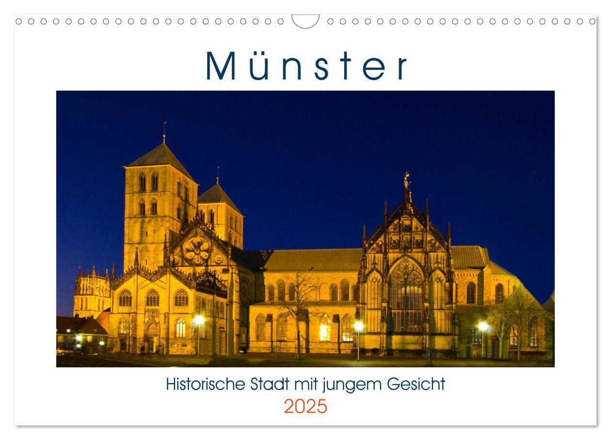 Cover: 9783435622726 | Münster - Historische Stadt mit jungem Gesicht (Wandkalender 2025...