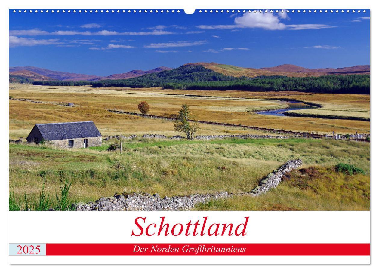 Cover: 9783435408573 | Schottland - Der Norden Großbritanniens (Wandkalender 2025 DIN A2...