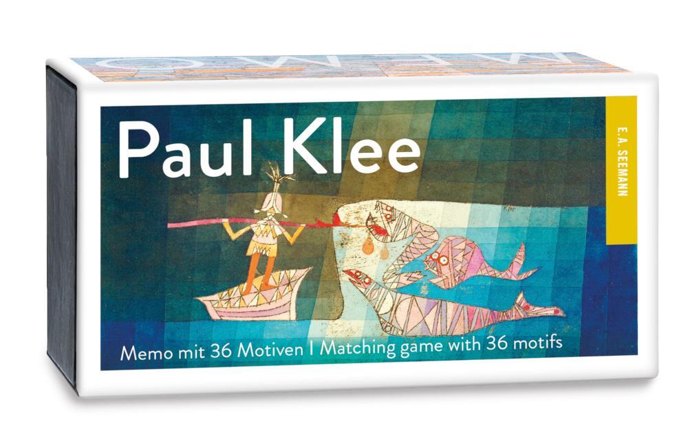 Cover: 4260044150437 | Paul Klee. Memo | Gedächtnisspiel mit 36 Motiven | Spiel | Spiel