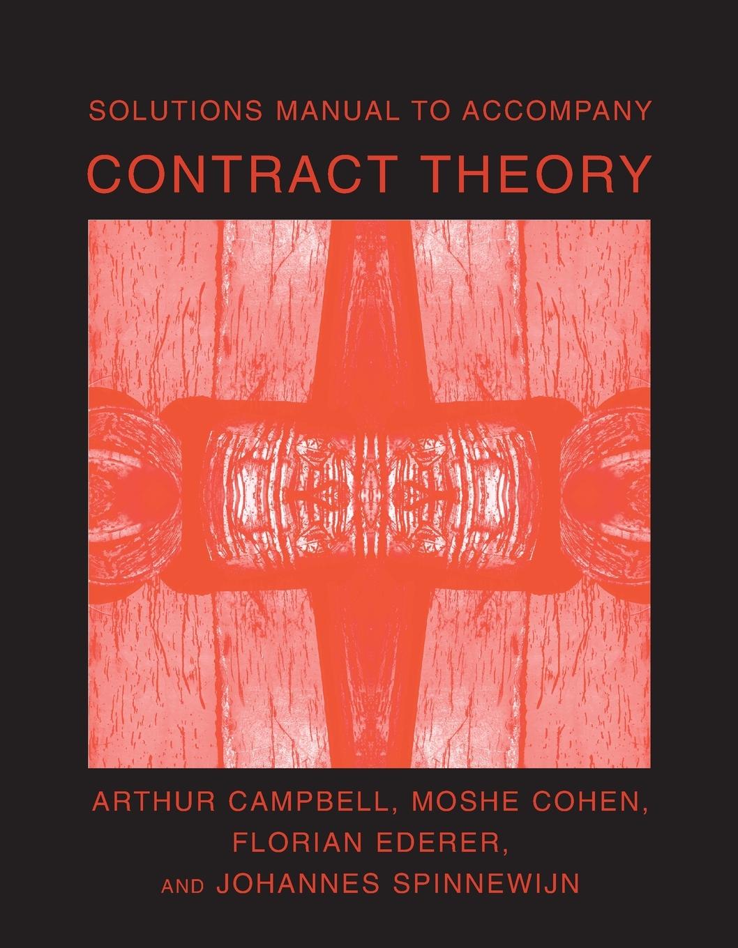 Cover: 9780262532990 | Solutions Manual to Accompany Contract Theory | Campbell (u. a.)