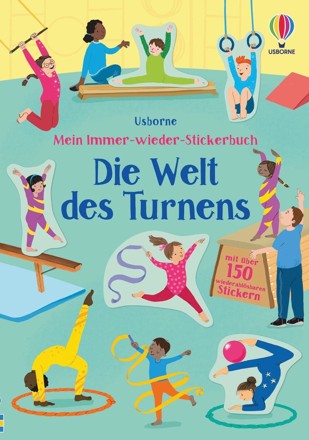 Cover: 9781789416442 | Mein Immer-wieder-Stickerbuch: Die Welt des Turnens | Greenwell | Buch