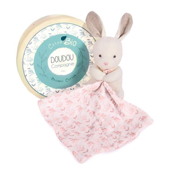 Cover: 3700335239607 | Bio Hase mit Schmusetuch, rosa 15cm | 8903960 | DOUDOU