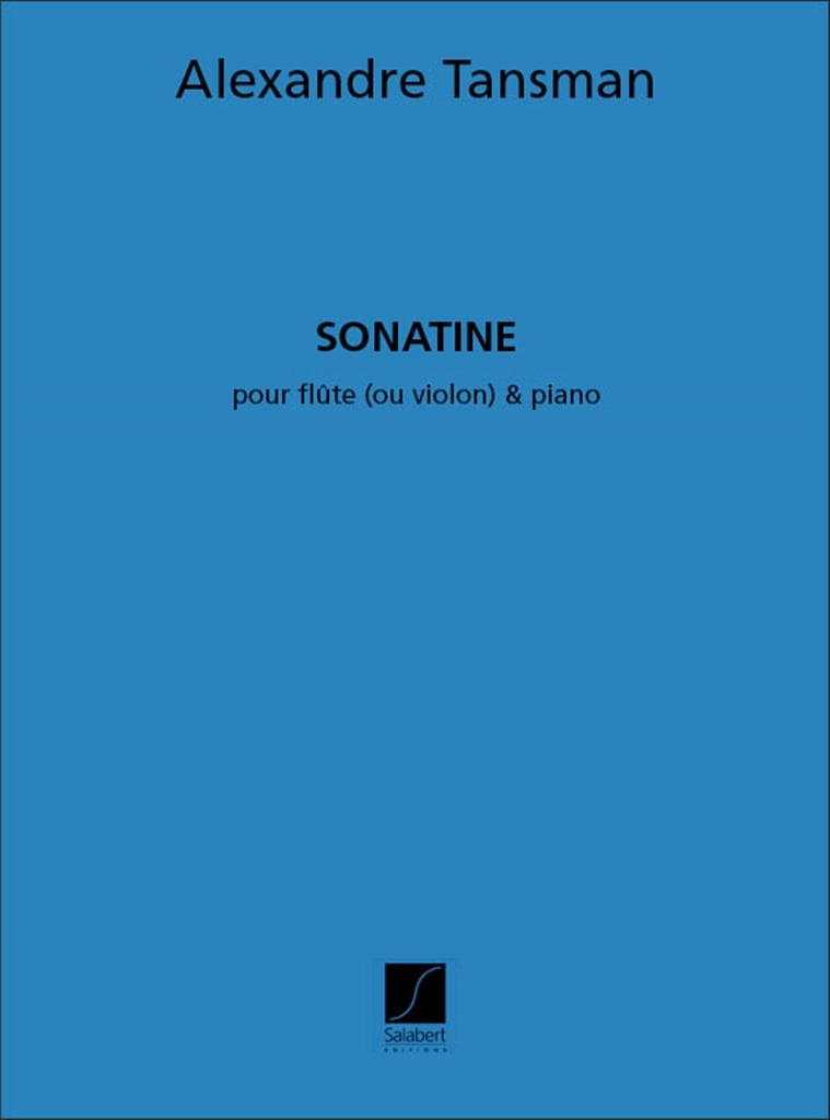 Cover: 9790048004603 | Sonatine Op.8 No.1 | Alexandre Tansman | Partitur | 2002