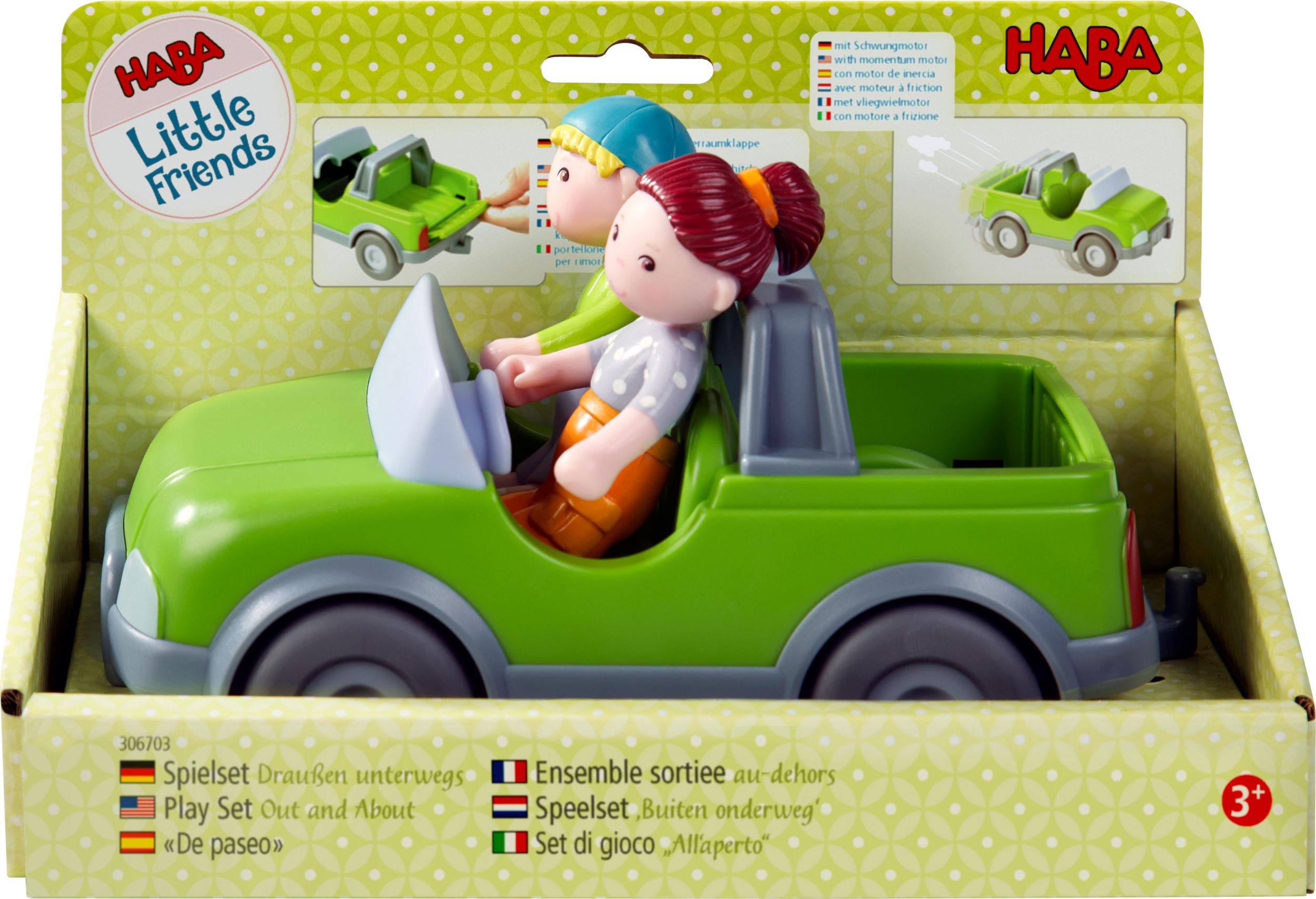 Cover: 4010168261546 | Little Friends - Spielset Draußen unterwegs | 1306703001 | Deutsch