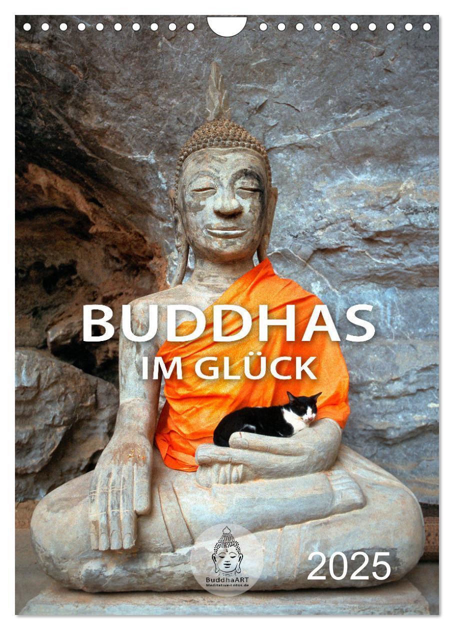 Cover: 9783435892327 | Buddhas im Glück (Wandkalender 2025 DIN A4 hoch), CALVENDO...