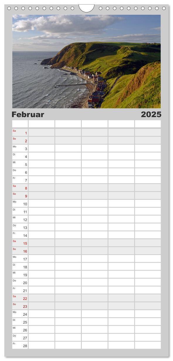 Bild: 9783457115374 | Familienplaner 2025 - Schottland mit 5 Spalten (Wandkalender, 21 x...