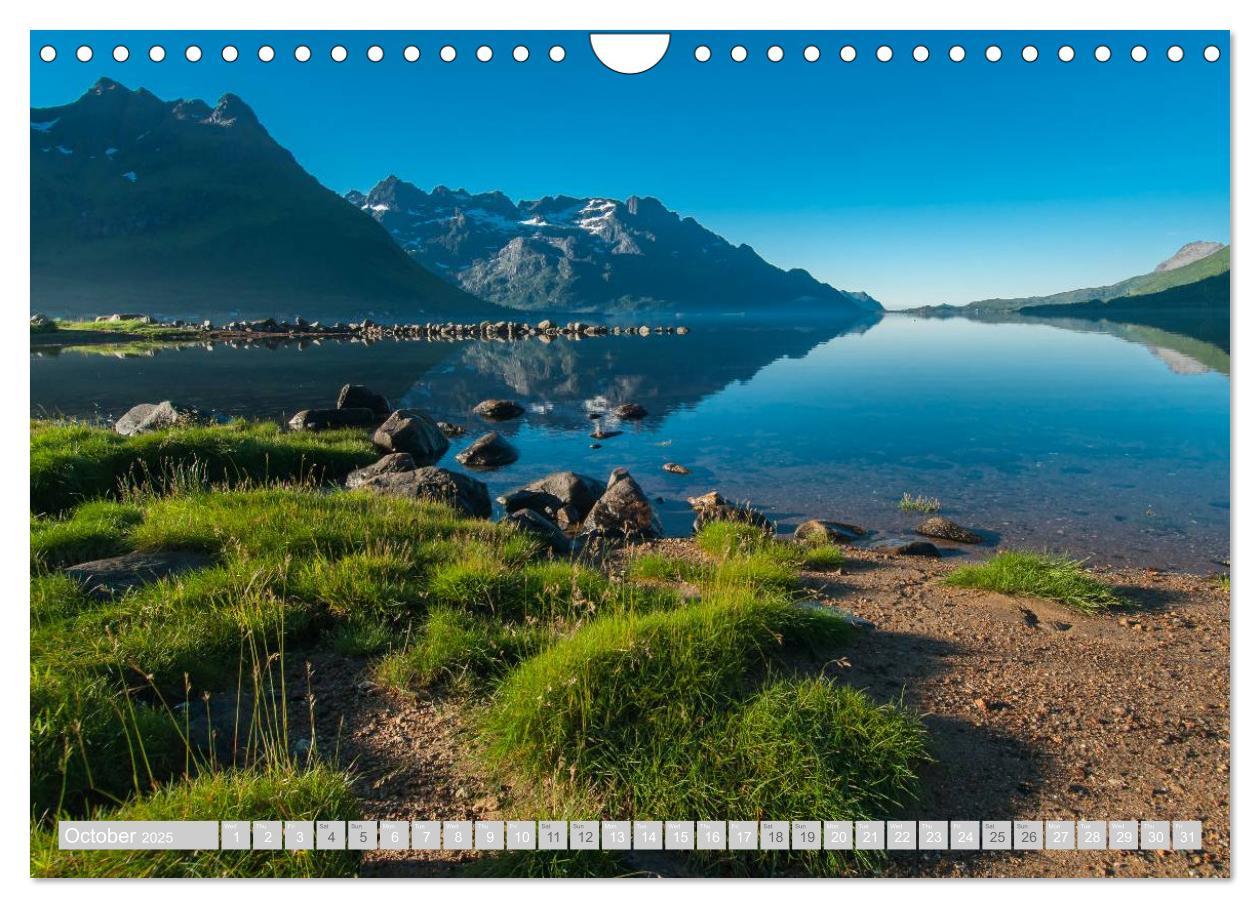 Bild: 9781325994991 | Norway / UK-Version (Wall Calendar 2025 DIN A4 landscape), CALVENDO...