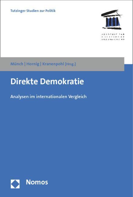 Cover: 9783832979164 | Direkte Demokratie | Analysen im internationalen Vergleich | Buch