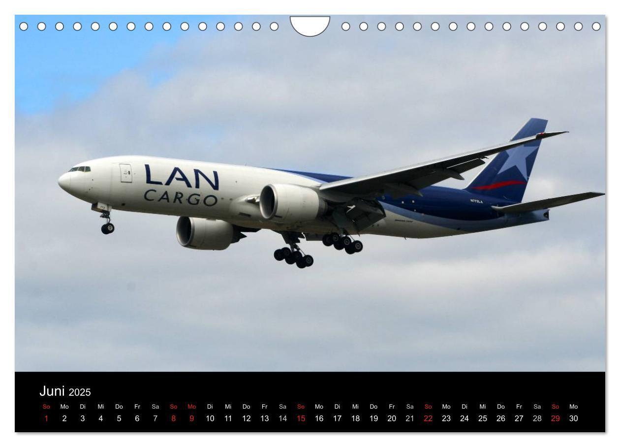 Bild: 9783435630301 | Internationale Frachtflugzeuge (Wandkalender 2025 DIN A4 quer),...