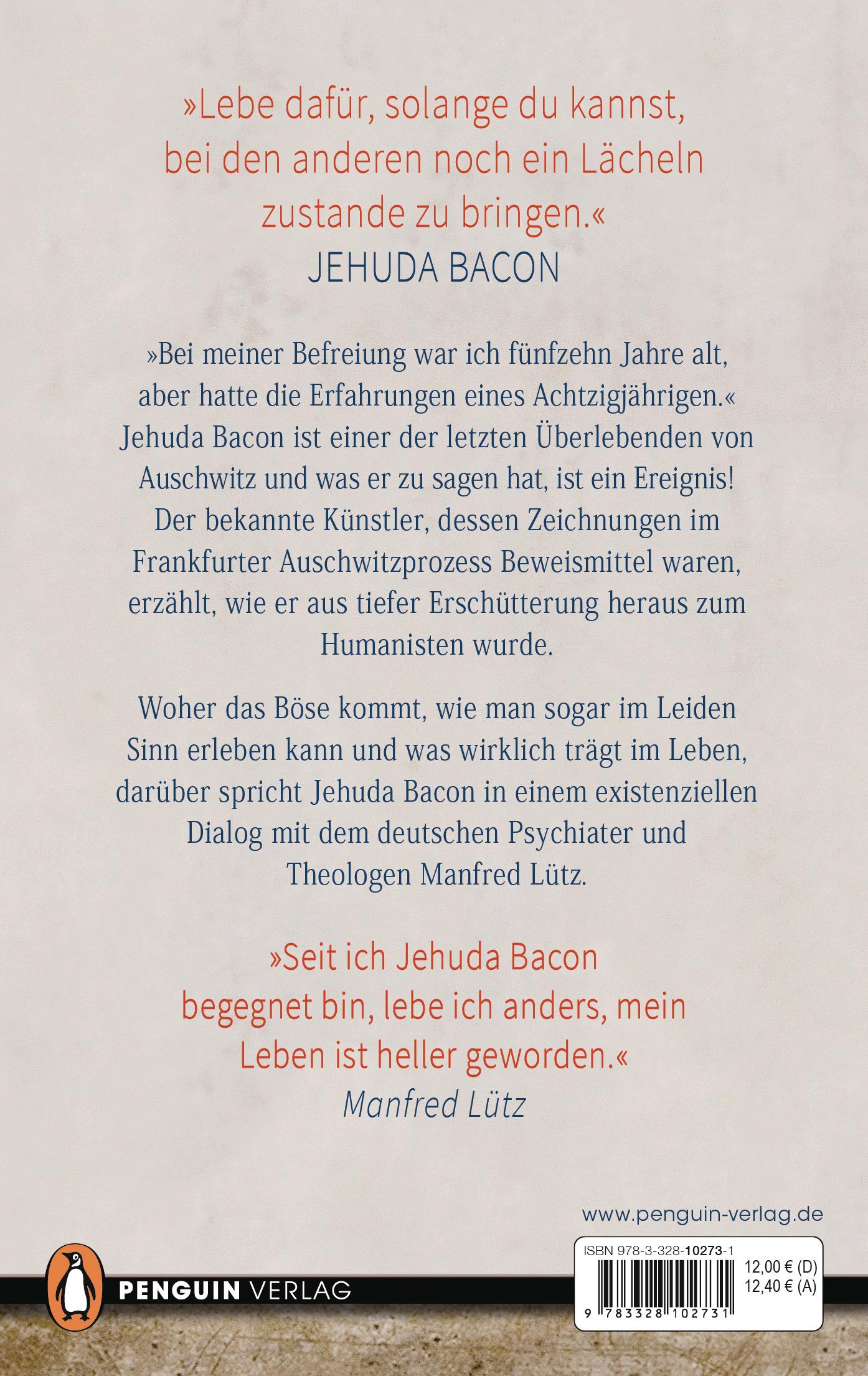 Bild: 9783328102731 | "Solange wir leben, müssen wir uns entscheiden." | Bacon (u. a.)