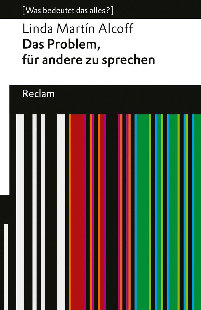 Cover: 9783150143568 | Das Problem, für andere zu sprechen | [Was bedeutet das alles?] | Buch