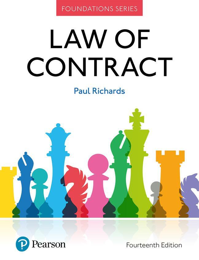 Cover: 9781292251486 | Law of Contract | Paul Richards | Taschenbuch | Englisch | 2019