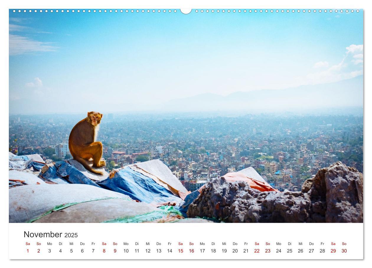 Bild: 9783435007998 | Nepal - Mitten im Himalaya (Wandkalender 2025 DIN A2 quer),...