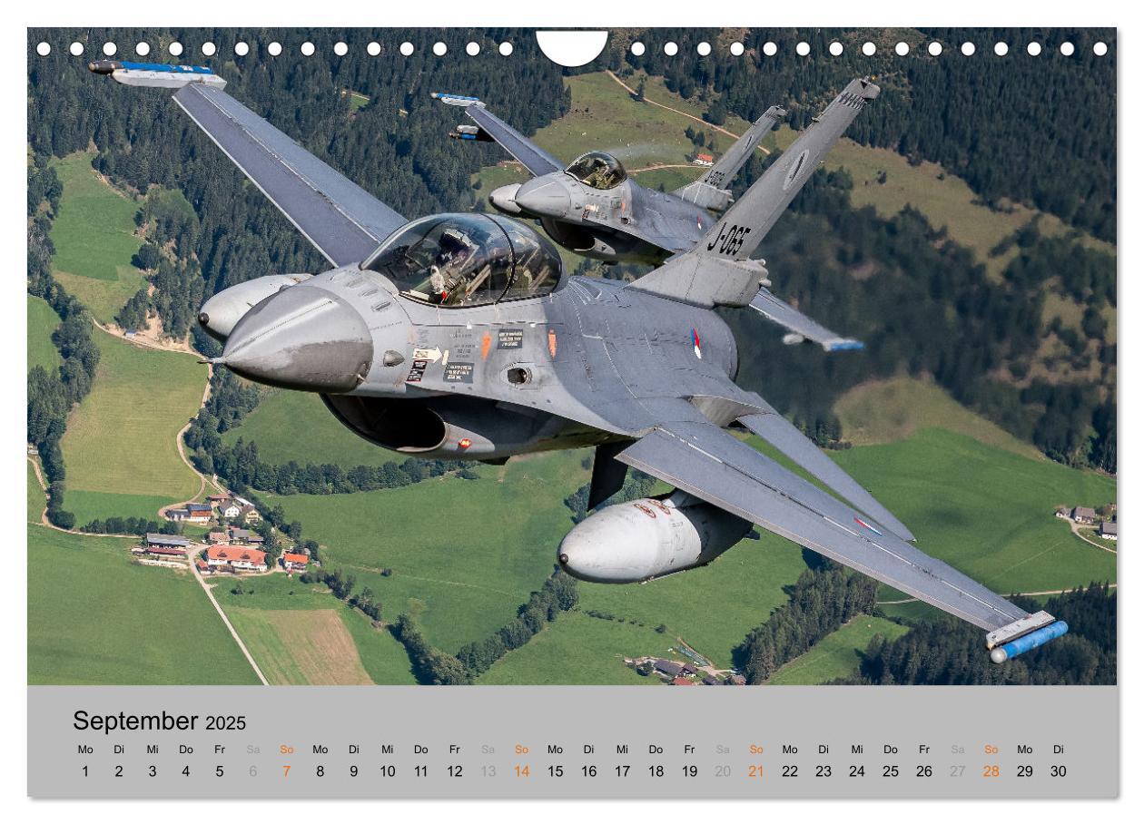 Bild: 9783383981463 | Kampfjet F-16 The Fighting Falcon (Wandkalender 2025 DIN A4 quer),...