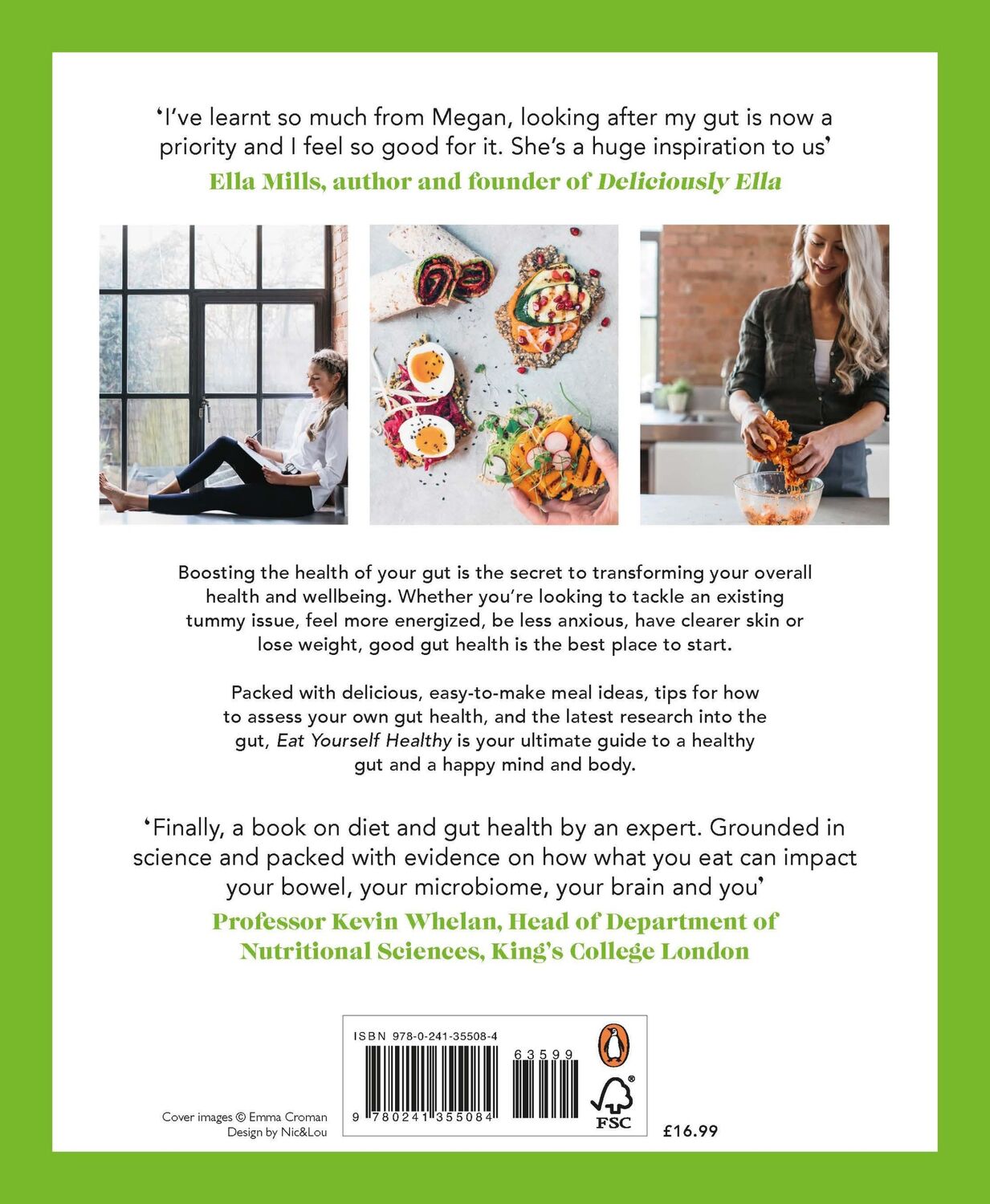 Rückseite: 9780241355084 | Eat Yourself Healthy | Megan Rossi | Taschenbuch | Englisch | 2019