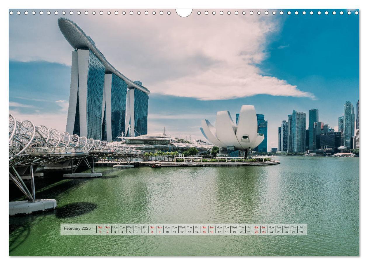 Bild: 9781325945061 | Discover Singapore (Wall Calendar 2025 DIN A3 landscape), CALVENDO...