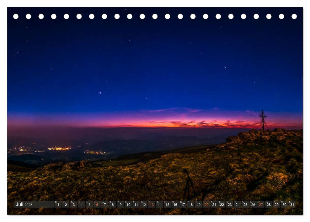 Bild: 9783435423545 | Himmelslichter - Mond und Sterne (Tischkalender 2025 DIN A5 quer),...