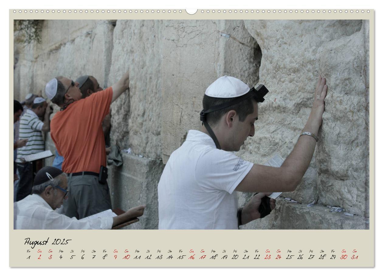 Bild: 9783435434350 | Unterwegs in Jerusalem (Wandkalender 2025 DIN A2 quer), CALVENDO...