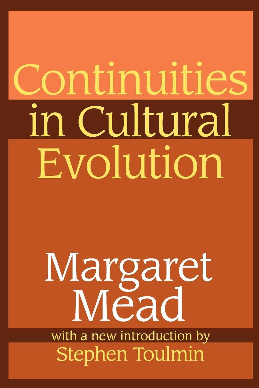 Cover: 9780765806048 | Continuities in Cultural Evolution | Margaret Mead | Taschenbuch