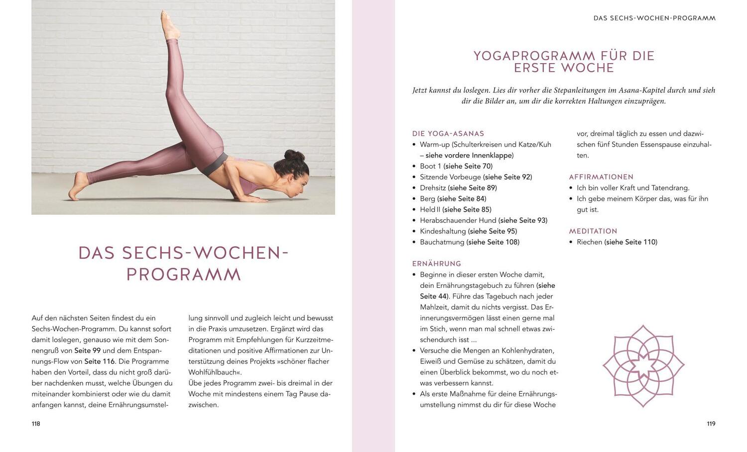 Bild: 9783833868856 | Yoga für einen flachen Bauch | Das Übungs- und Ernährungsprogramm