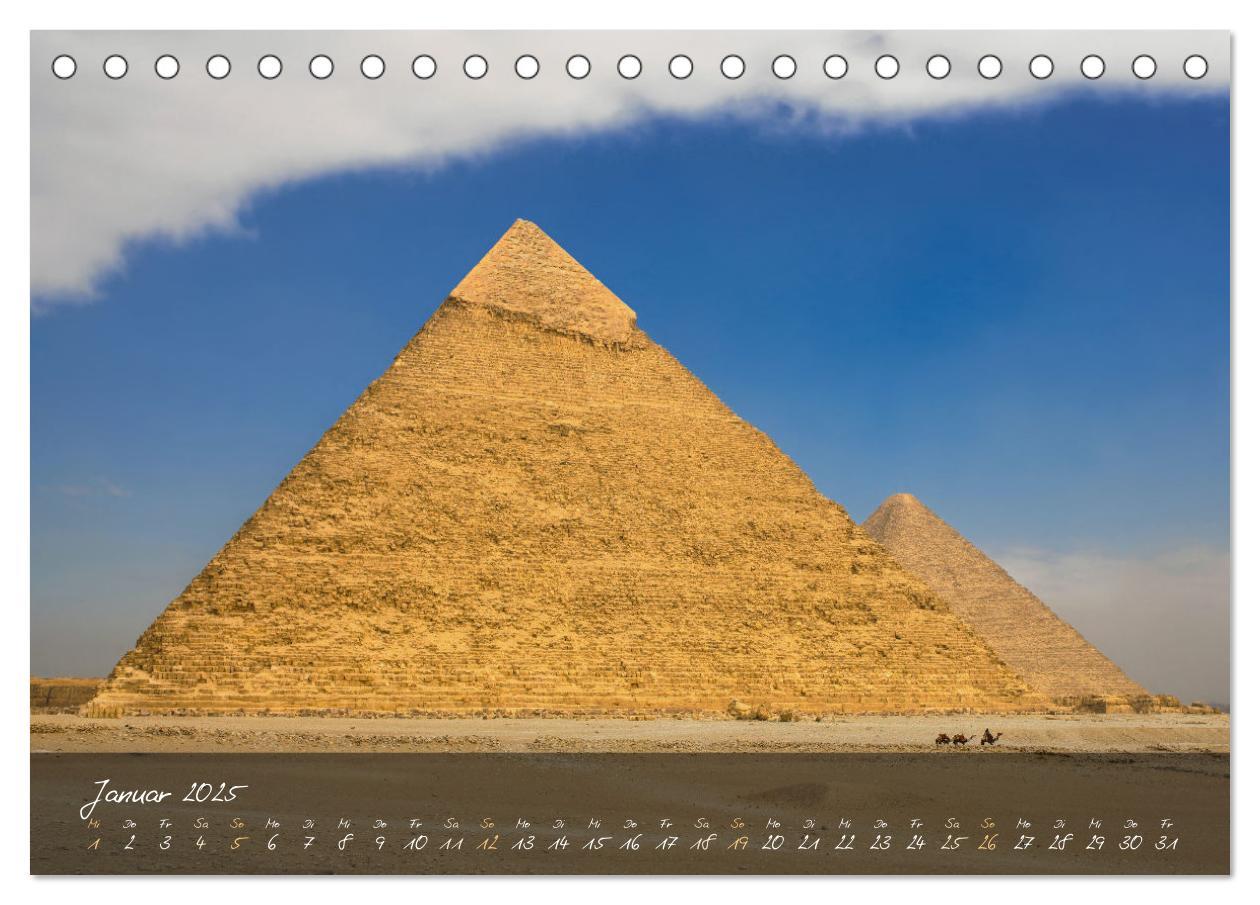 Bild: 9783457227695 | Faszination Ägypten: Kairo - Luxor - Abu Simbel (Tischkalender 2025...