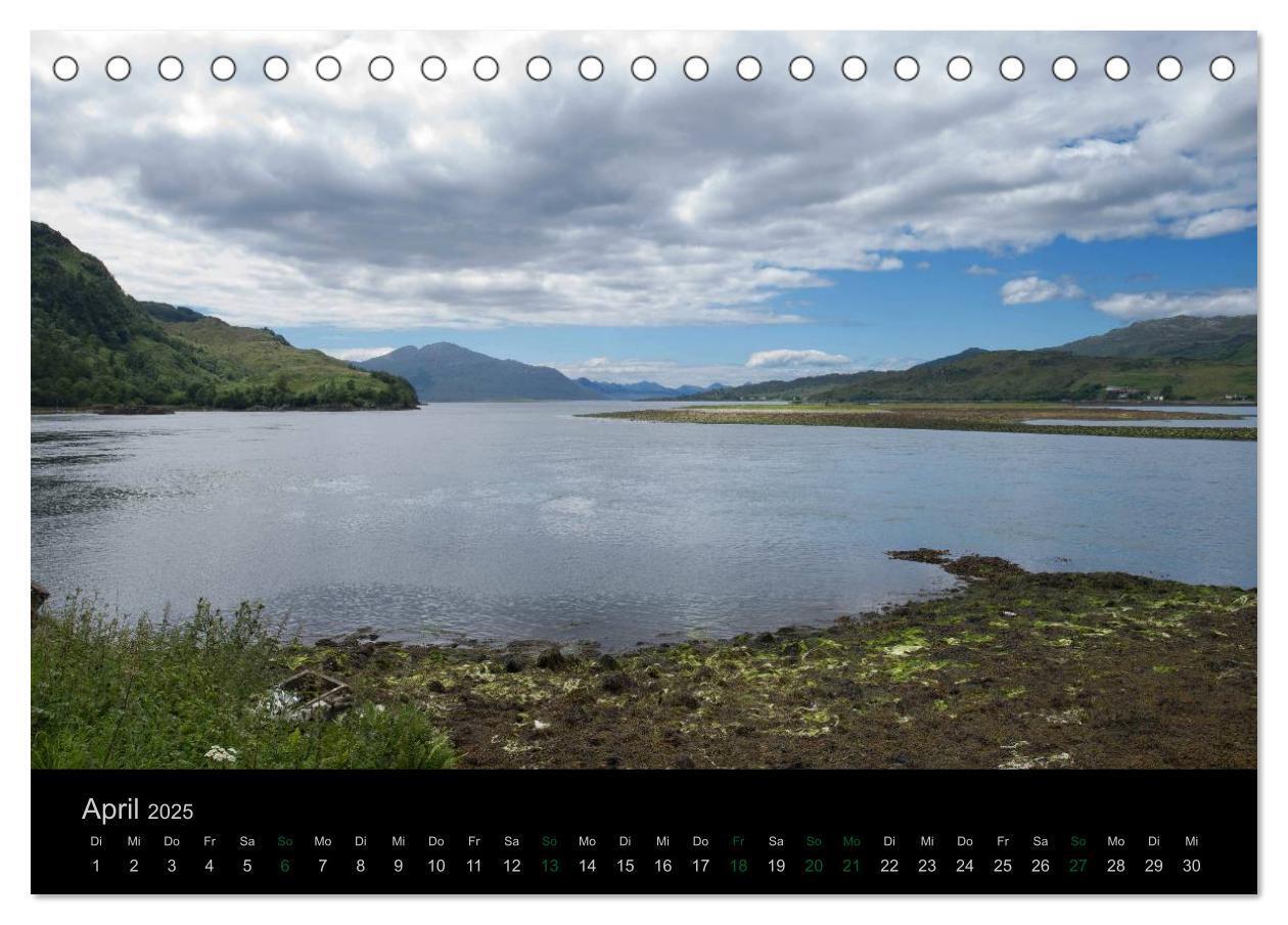 Bild: 9783435689880 | Schottland Highlands und Ostküste (Tischkalender 2025 DIN A5 quer),...