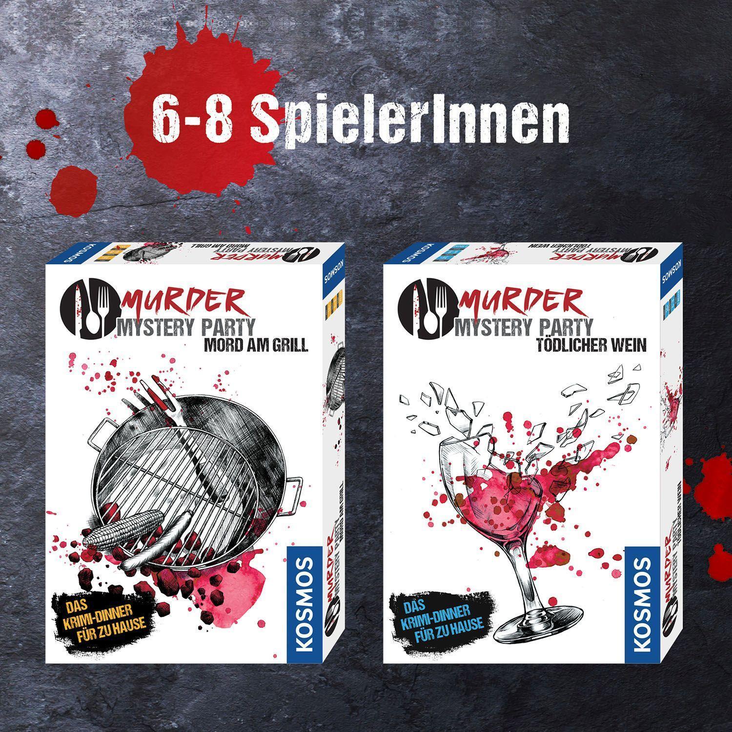 Bild: 4002051695125 | Murder Mystery Party - Tödlicher Wein | 6 - 8 Spieler | Spiel | 2019