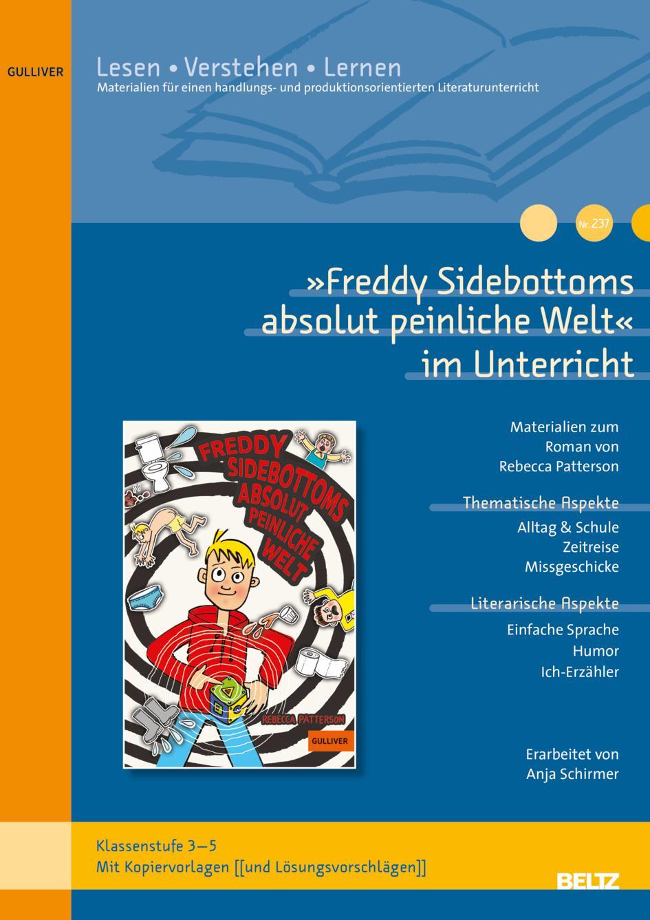 Cover: 9783407824202 | »Freddy Sidebottom« im Unterricht | Anja Schirmer | Broschüre | 24 S.