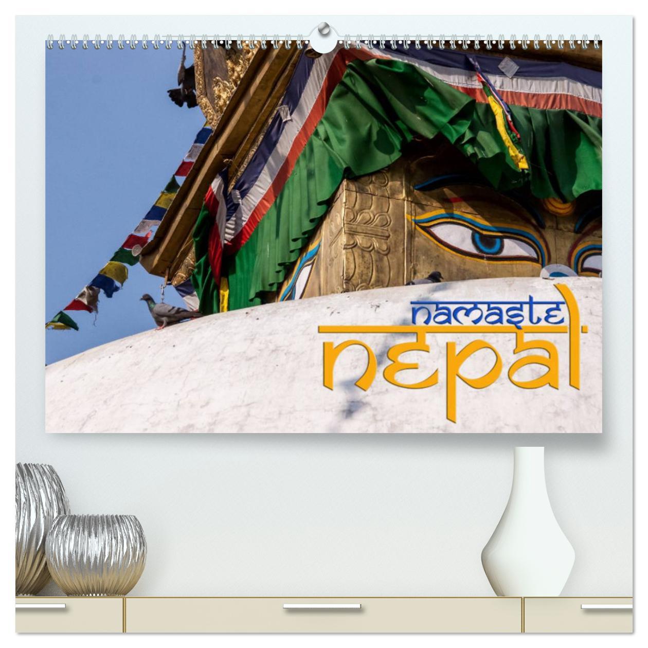 Cover: 9783435557882 | Namaste Nepal (hochwertiger Premium Wandkalender 2025 DIN A2 quer),...