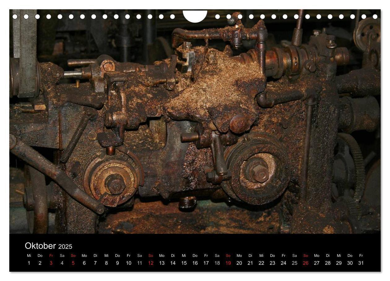 Bild: 9783435834501 | Industriekultur, Schraubenfabrik Zehner, Saalfeld (Wandkalender...