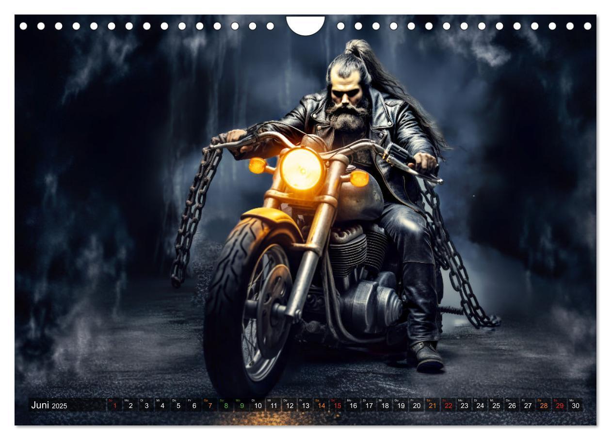 Bild: 9783383859052 | Ride to Valhalla (Wandkalender 2025 DIN A4 quer), CALVENDO...