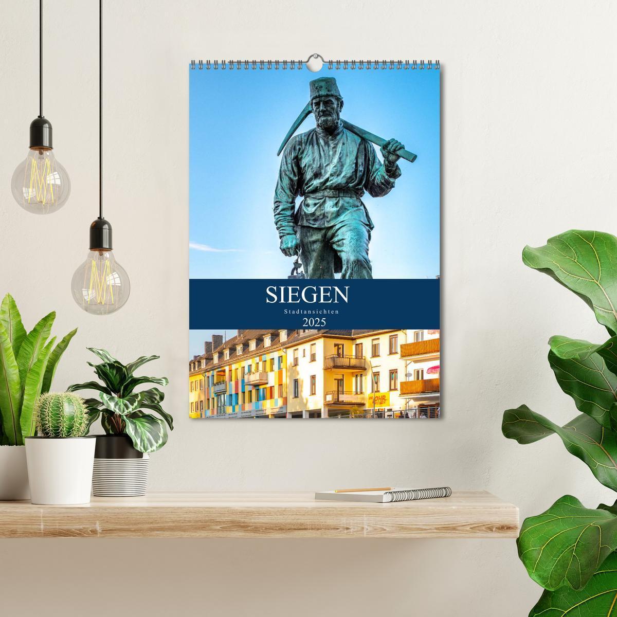 Bild: 9783435969975 | Siegener Stadtansichten (Wandkalender 2025 DIN A3 hoch), CALVENDO...