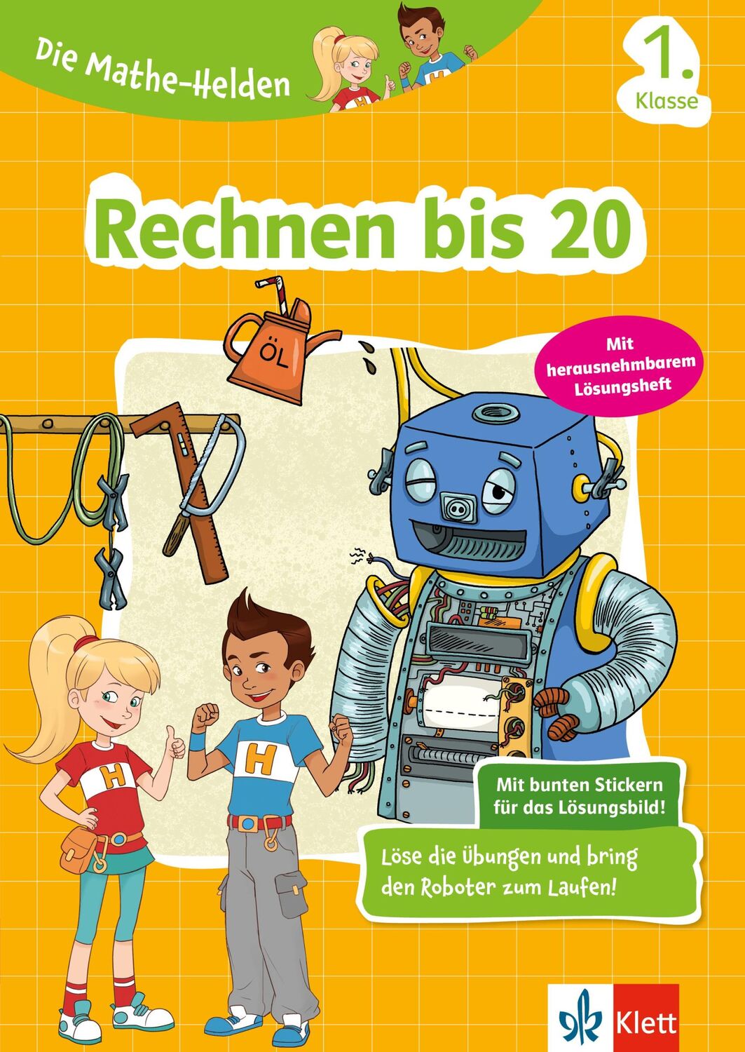 Cover: 9783129494172 | Klett Die Mathe-Helden Rechnen bis 20 1. Klasse | Manon Sander | 64 S.